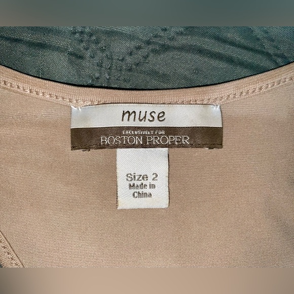 MUSE / BOSTON PROPER Ombre Fringe Dress, Size 2, EUC - Picture 15 of 15